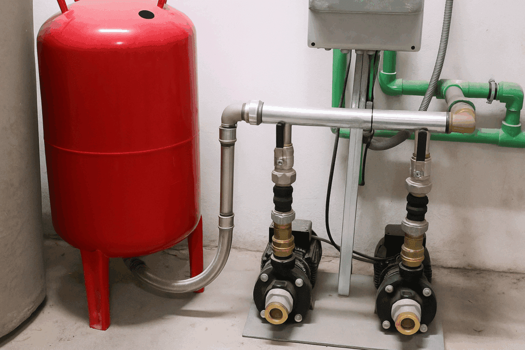 Instalación de Hidroflo Cali motobombas de presión